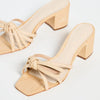 SCHUTZ Women's Palha Block Heels, Raffia, Tan, 10 Medium US
