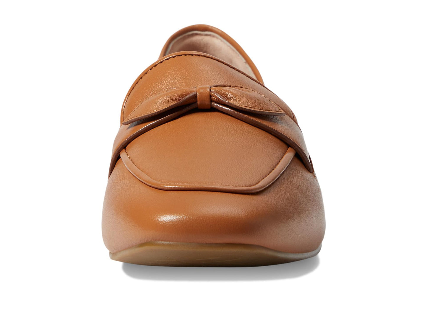Cole Haan Women's York Bow Loafer Pecan Leather 7.5 Medium