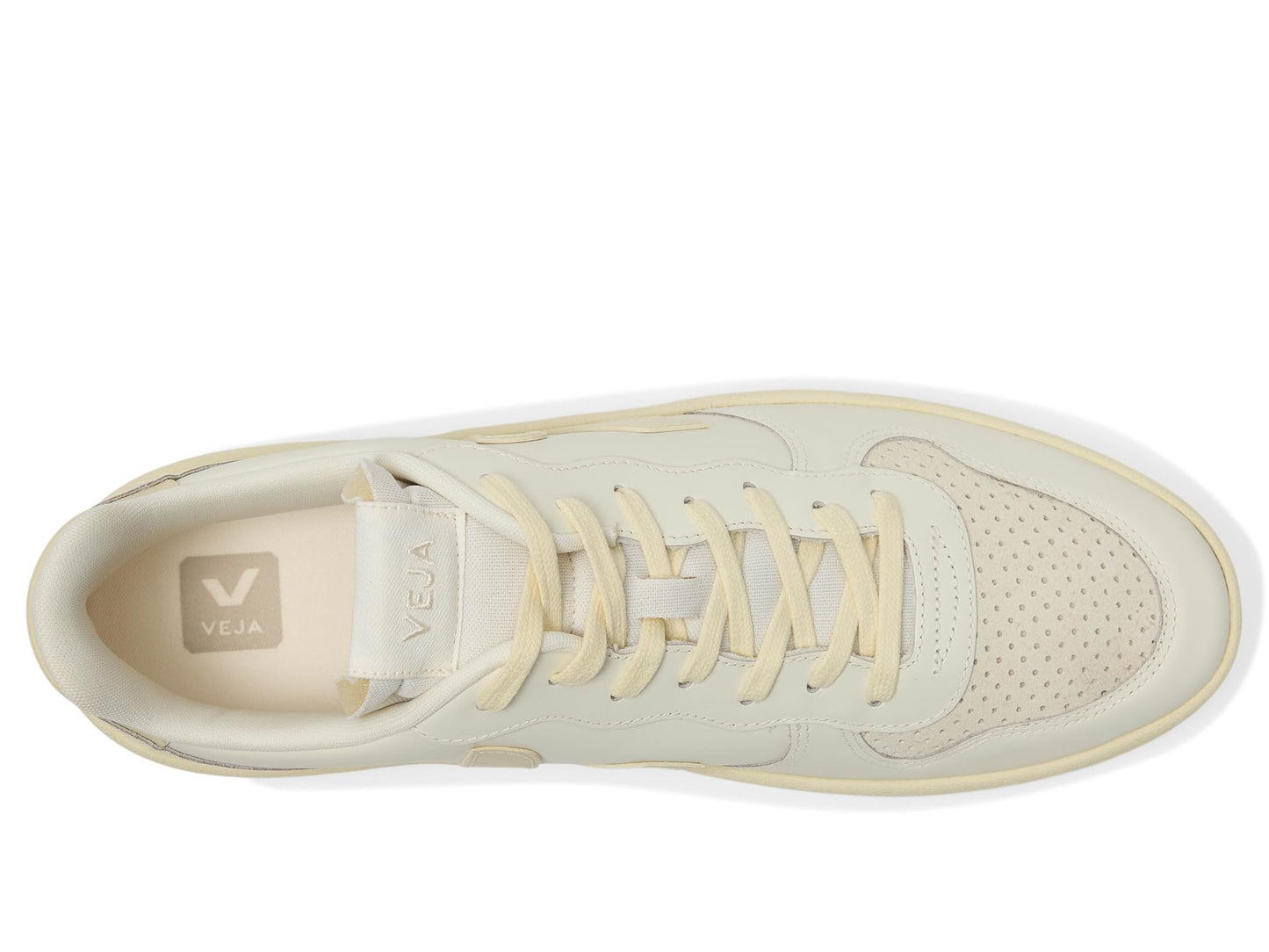 VEJA Men's V-10 Prime Sneaker, Pure Calcaire, 9.5