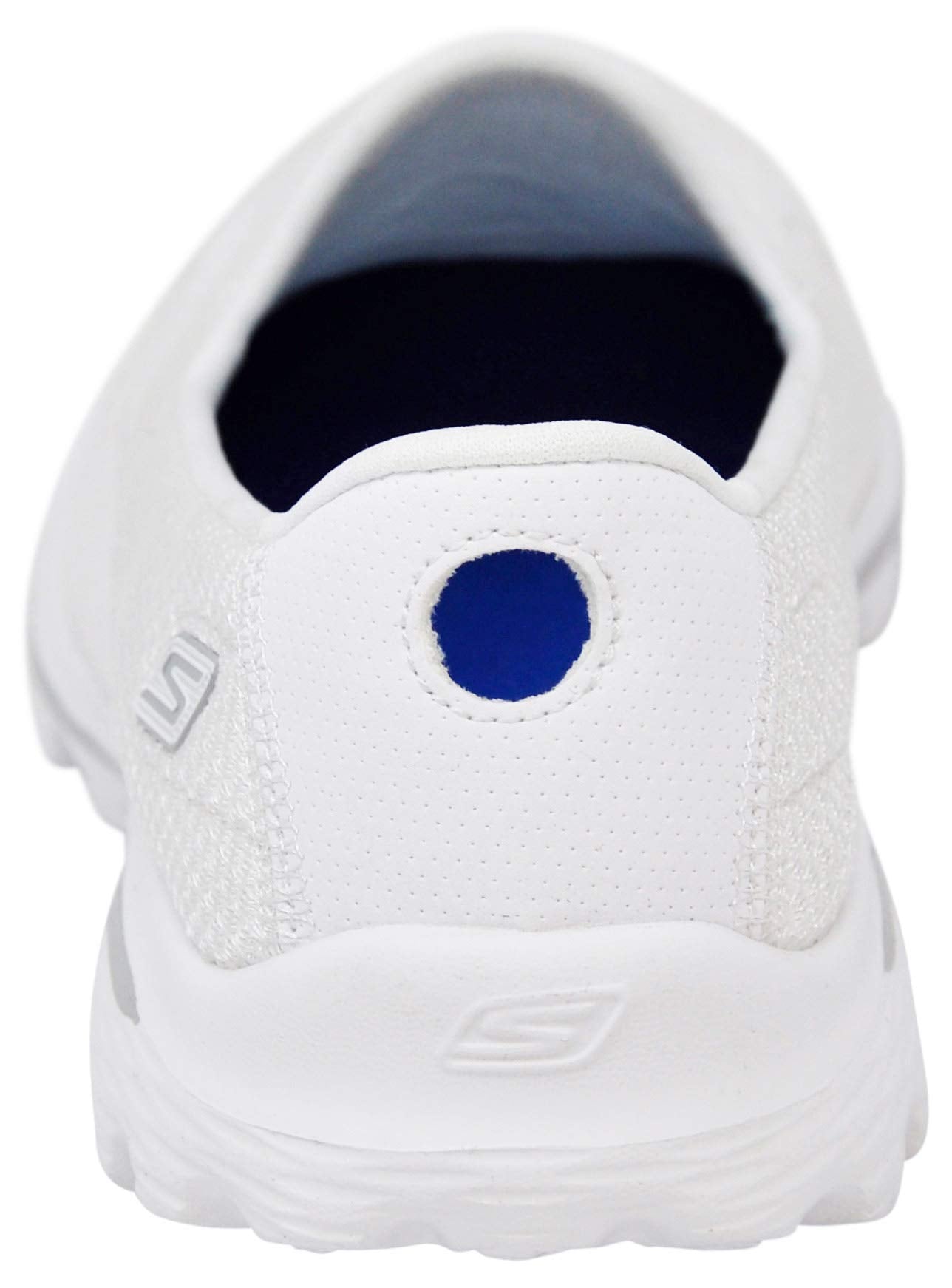 Skechers Performance Women's Go Walk 2 Slip-On Walking Shoe, White, 8 M US