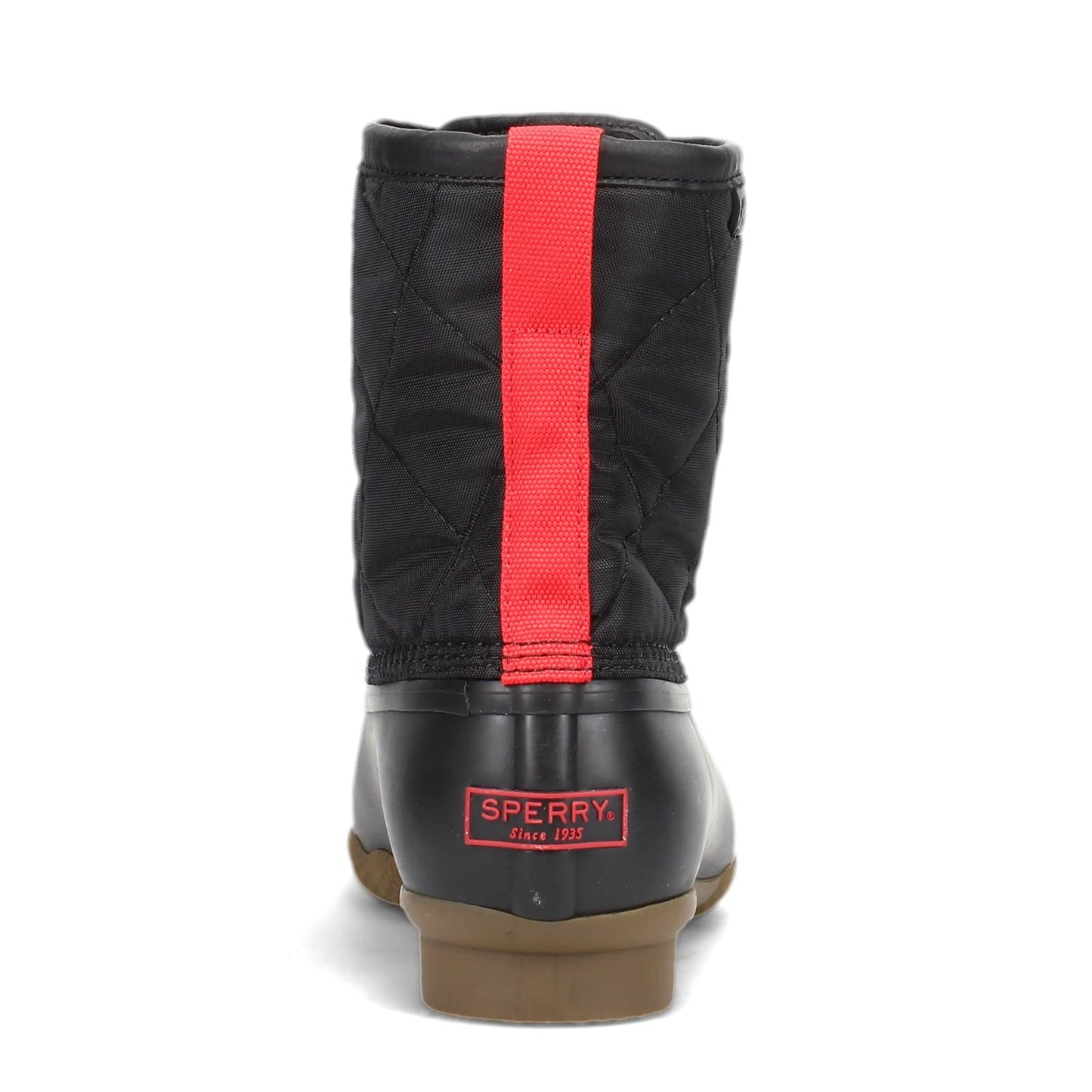 Sperry Men's Saltwater Duck Rain Boot, Black, 8.5