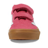 Vans Old Skool V (Little Kid) Sneaker, Gum Pink, 13 US Unisex