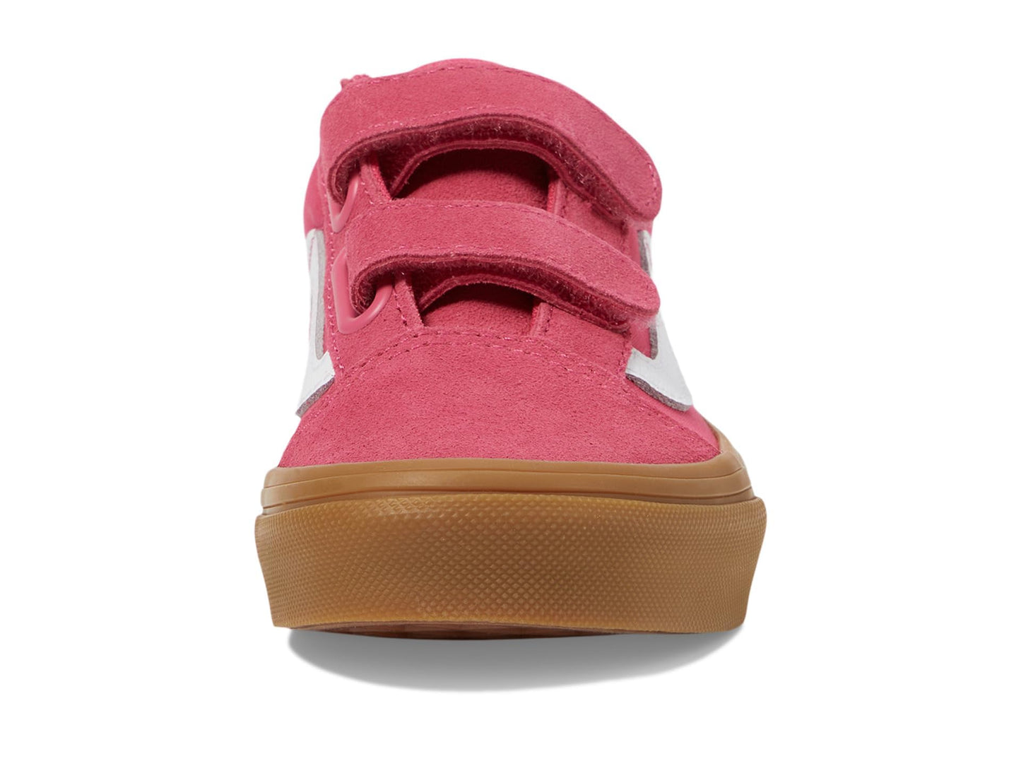 Vans Old Skool V (Little Kid) Sneaker, Gum Pink, 13 US Unisex