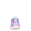 Skechers Kids Girls Dreamy Lites-Swirly Sweets Sneaker, Blue/Multi, 3 Little Kid