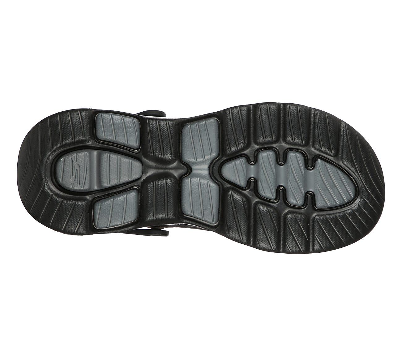 Skechers Men's Foamies GOwalk 5 - Astonished Clog, Black/Charcoal, 11