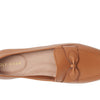 Cole Haan Women's York Bow Loafer Pecan Leather 7.5 Medium