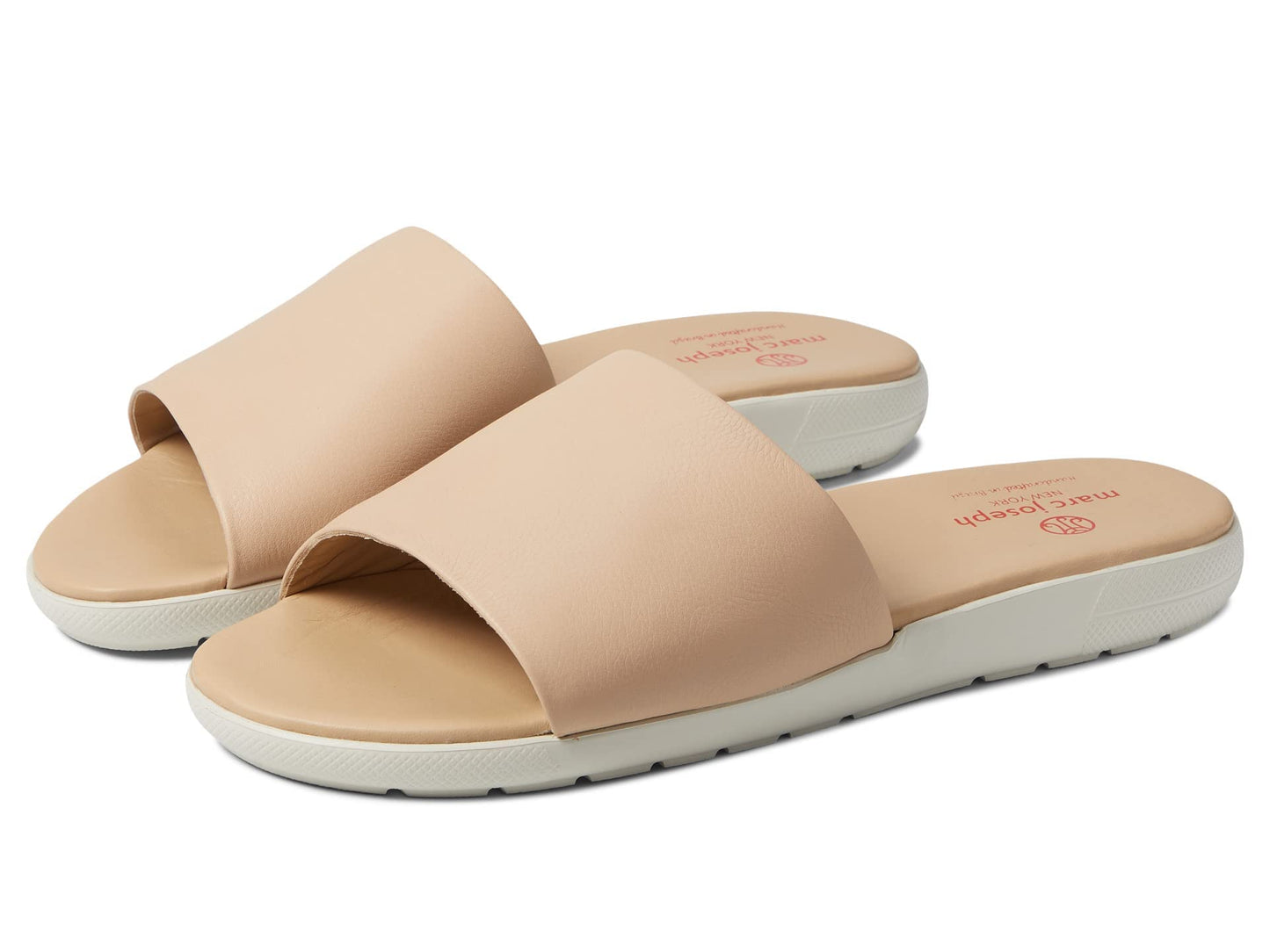 Marc Joseph New York Emery Ave Flats for Women – Leather Upper, Lining, and Insole – Slip-on Style Blush Soft Napa 10 M