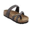 Birkenstock Womens Mayari Birko-Flor Flip Flop Summer Sandals - Anthracite - 10-10.5