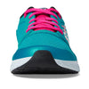 Saucony Wind 2.0 Running Shoe, Turq/Pink/Black, 4.5 US Unisex Big Kid