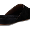 Madewell The Kasey Mule for Women - Round Toe Silhouette with Slip-on Construction, Easy Casual Wear Mule Slippers True Black Sherpa 7 M