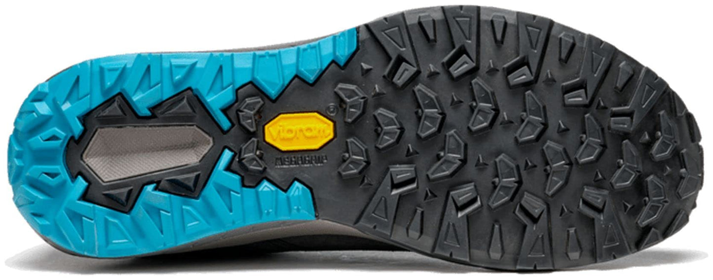 ASOLO Space GV Hiking Shoes - Women's Graphite/Cyan Blue 6.5