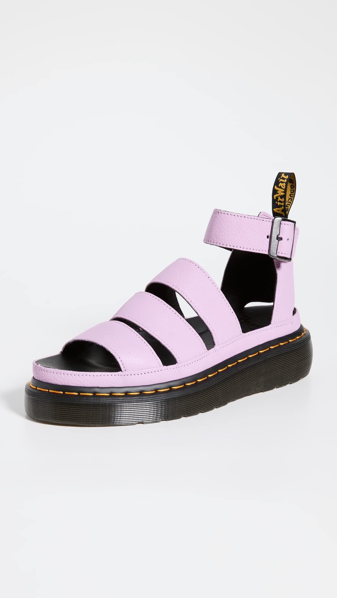 Dr. Martens Women's Clarissa II Quad Sandals, Lilac, Purple, 6 Medium US