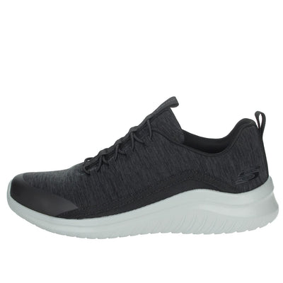 Skechers Men's Ultra Flex 2.0 - Course Correction Sneaker, Black/Gray, 11
