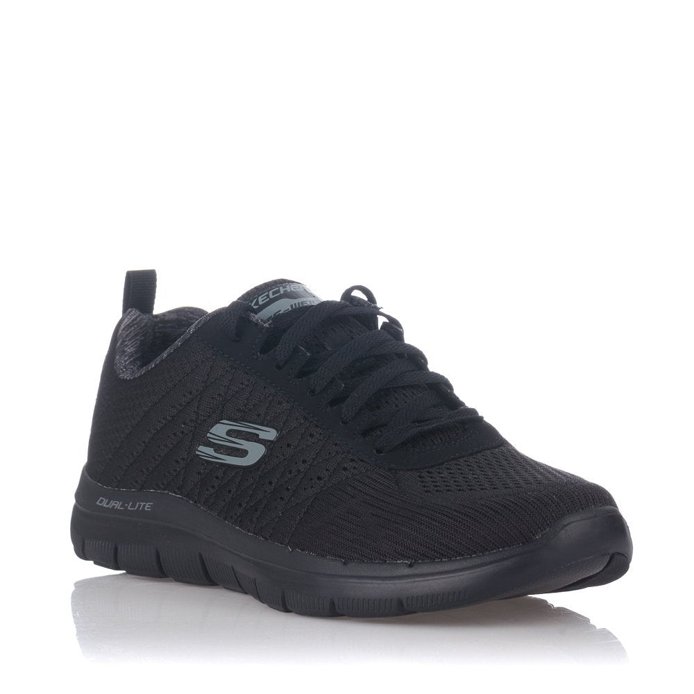 Skechers Men's Flex Advantage 2.0 The Happs Oxford, Black, 8 2E US