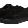 Vans Old Skool V Junior/Big Kids Shoes Sneakers Boys/Girls (Black/Black, 6.5, Numeric_6_Point_5)