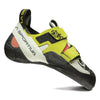 La Sportiva Womens Otaki Rock Climbing Shoes, Sulphur/Coral, US 4.5 (EU Equivalent 35)