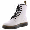 Dr Martens Zavala T Lamper Combat Boot White in Size 6