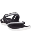 Merrell Women's District Mendi Thong Shoe, Black, 11.0 M US