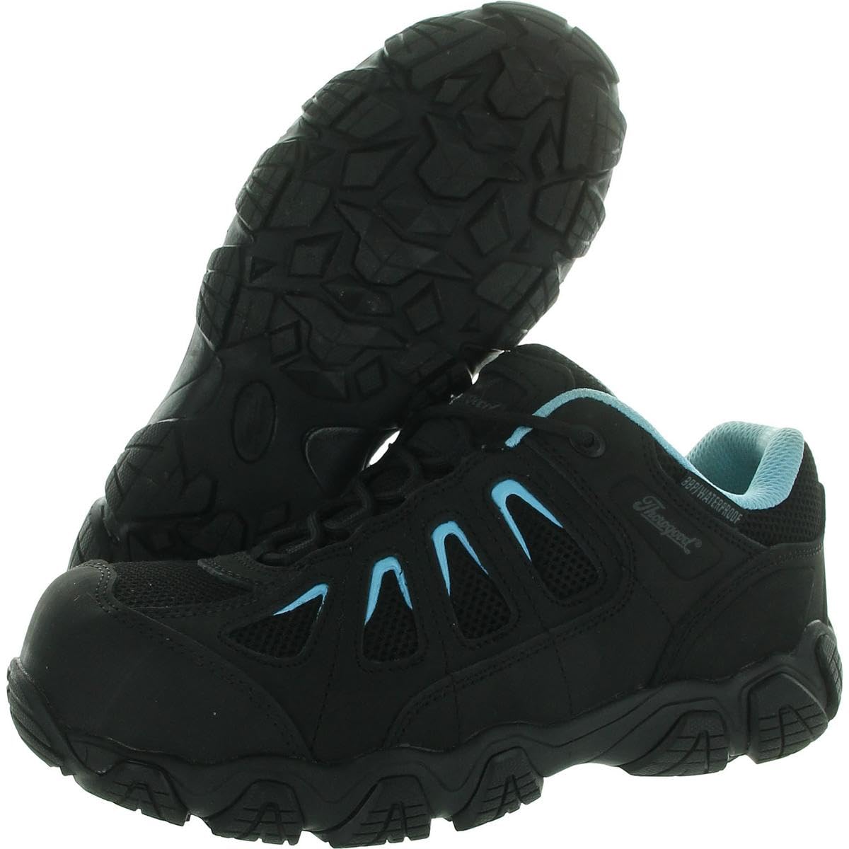 Thorogood WP BBP Safety Crosstrex Ox Blue Men's 6.5, Women's 8.5 Wide