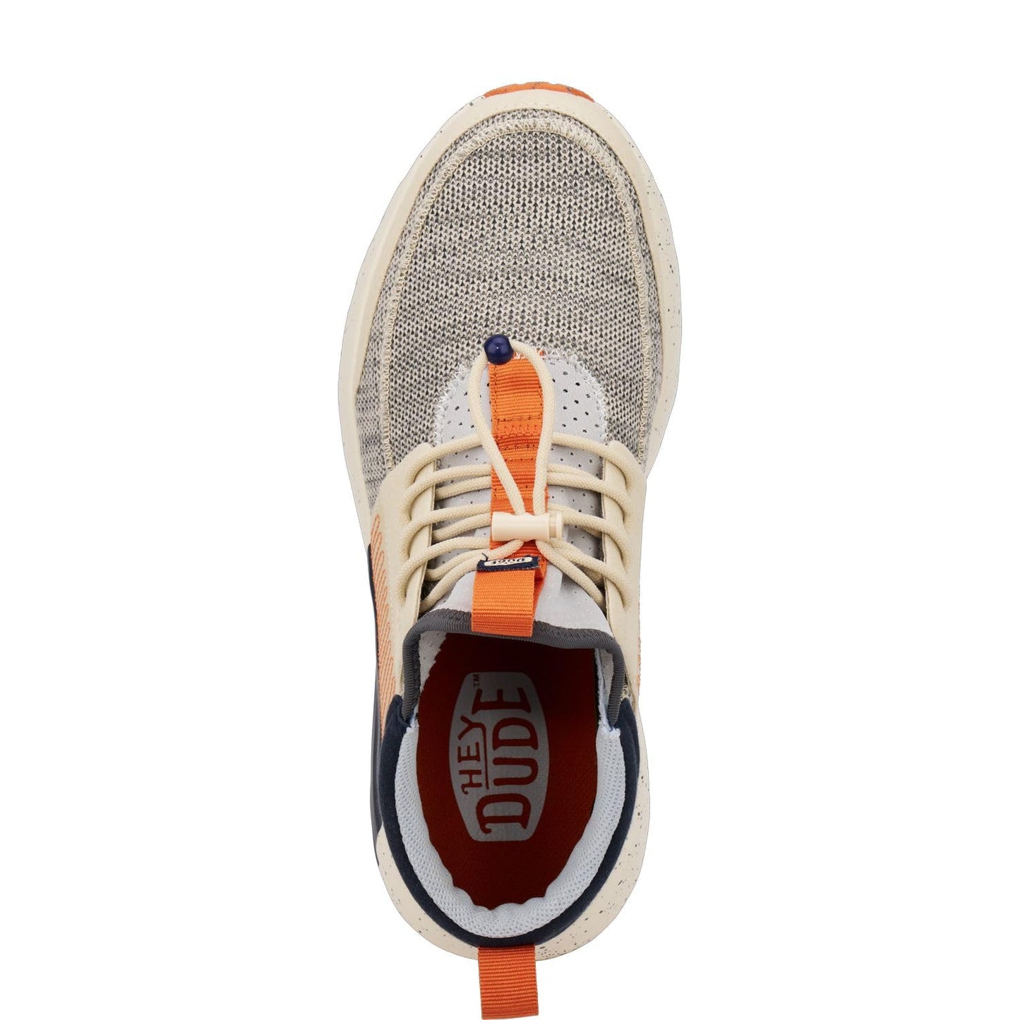 HEYDUDE Men's Sirocco M Mid Trail Tan/Blue Size 13 | Men's Shoes | Men Slip-on Sneakers | Comfortable & Light-Weight