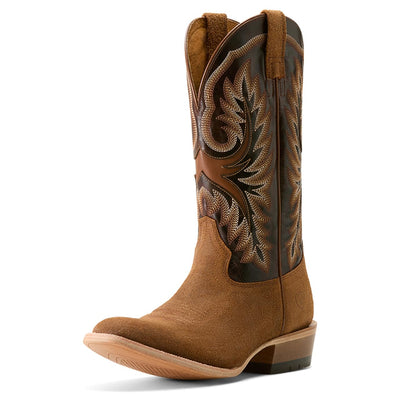 Ariat Men's Futurity Royal Cowboy Boot, Tumblin Tan/Omaha Chocolate, 12
