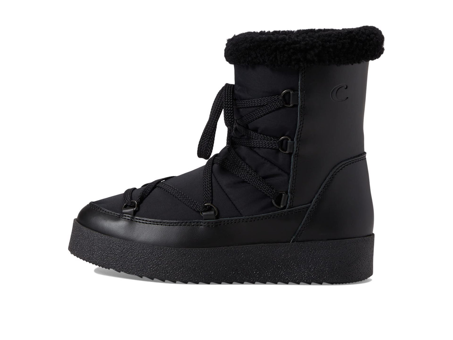 La Canadienne Emery Black Nylon/Leather EU 40 (US Women's 9-9.5) M (B)