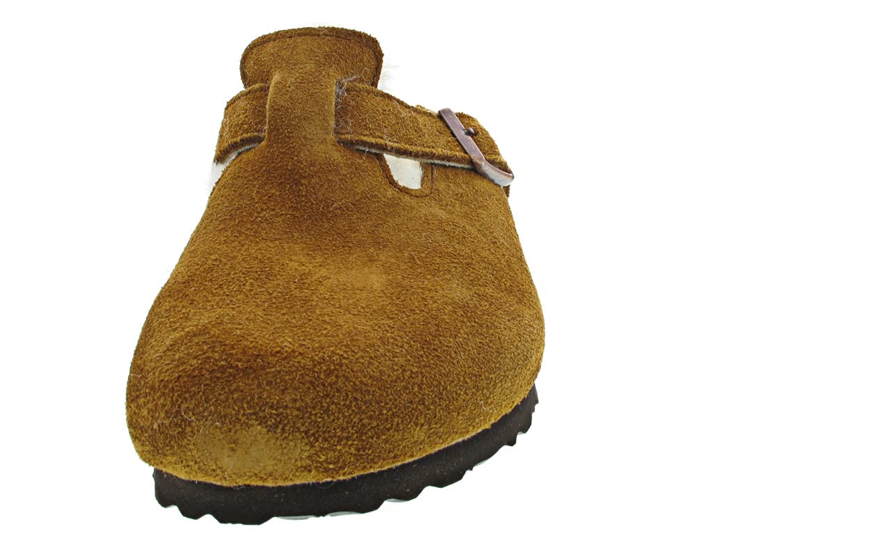 Birkenstock 1001140139 Boston Shearling Mink/Bei 39