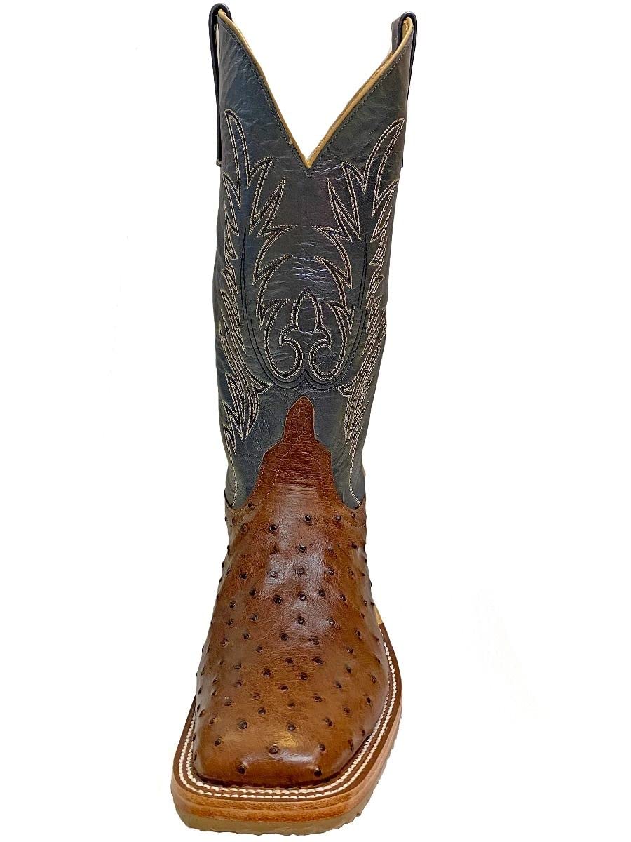 Anderson Bean Men's Cowboy Boots, Brown, 11 Wide