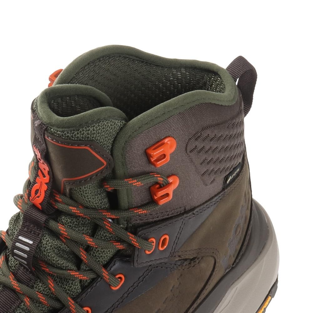 Hoka One One Mens Kaha GTX Black/Olive/Green 8.5 D (M)