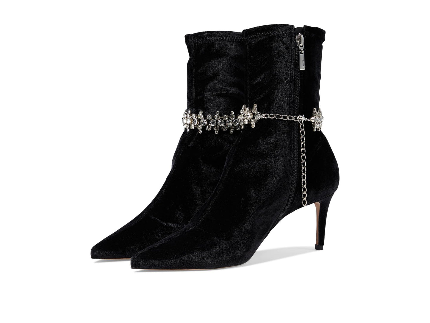 Schutz Women's Marion Ankle Boot, Black, 5