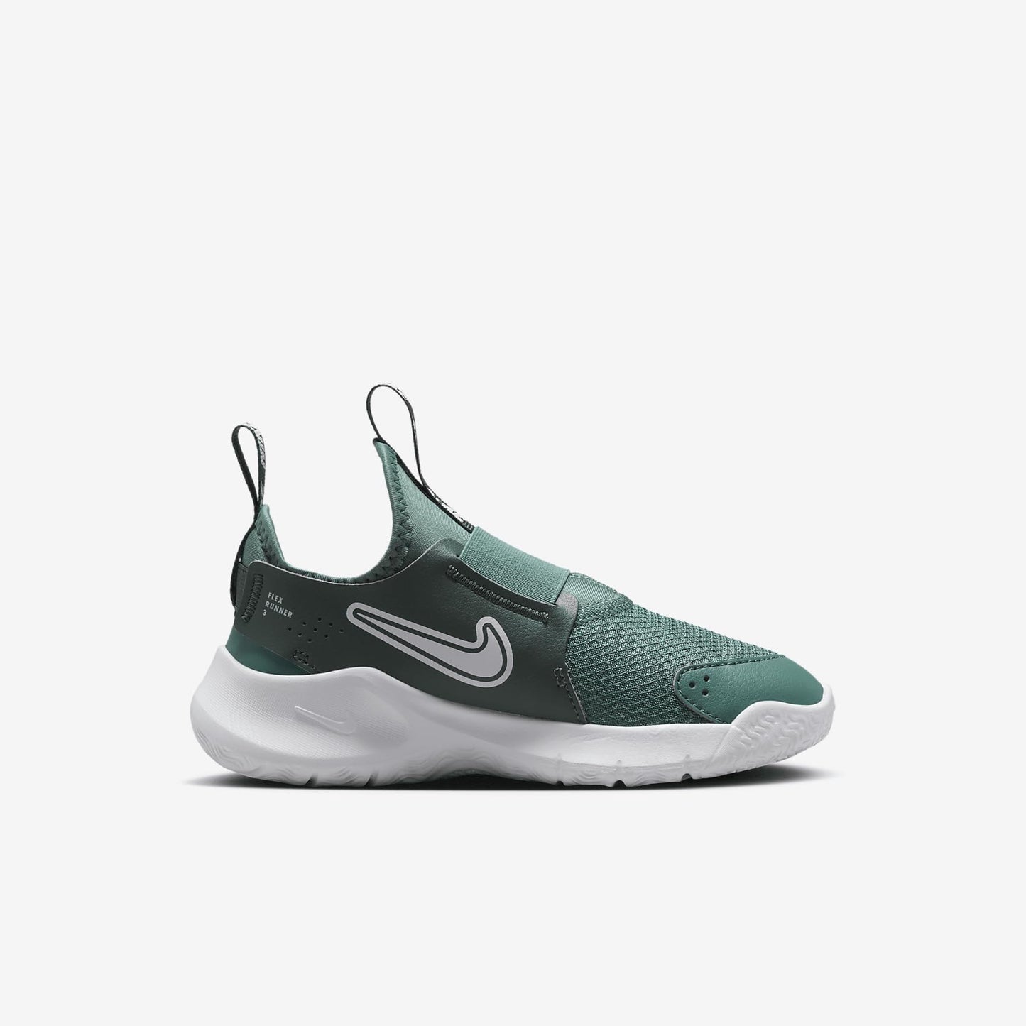 Little Kids' Nike Flex Runner 3 Shoes (300 - Bicoastal/White-Vintage Green)