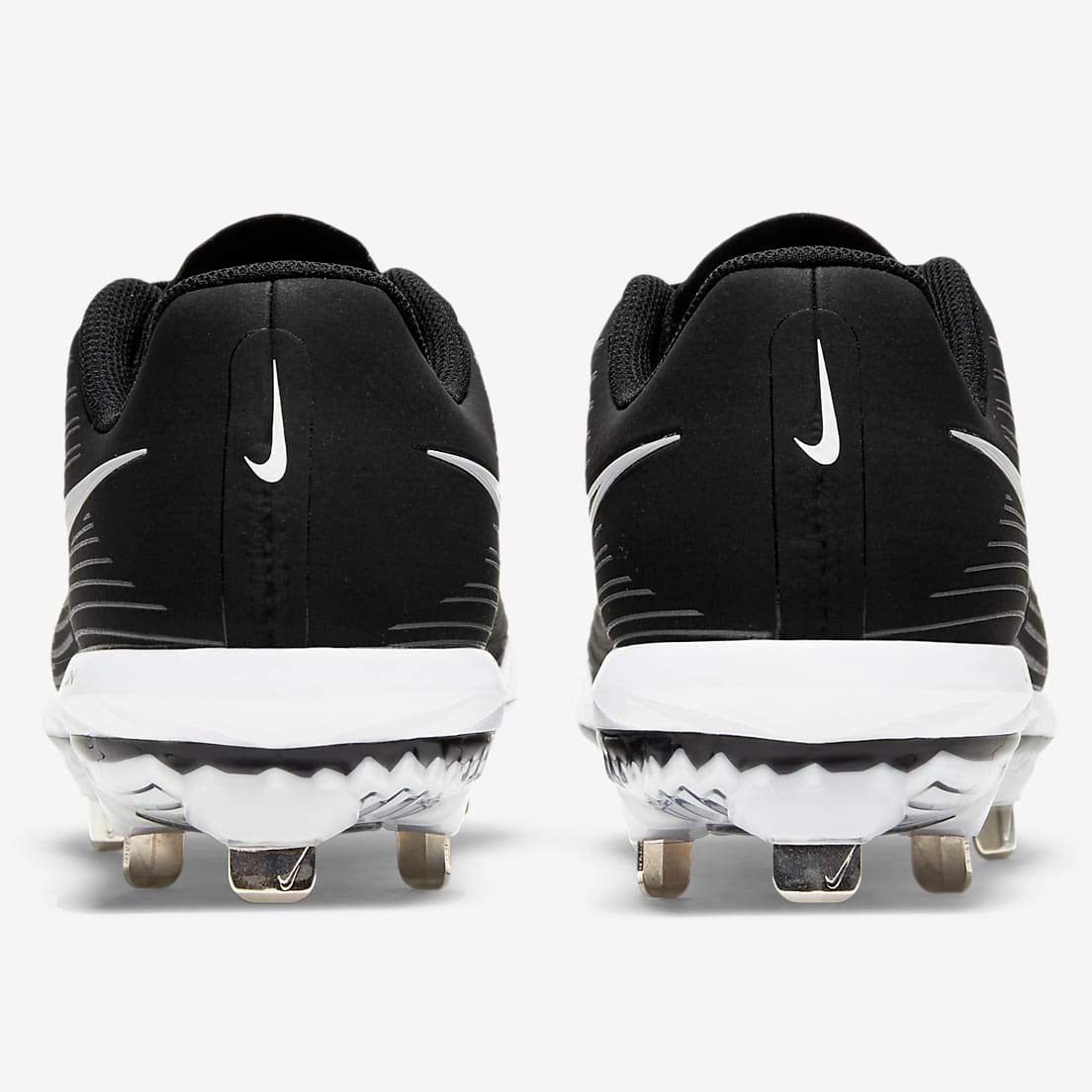 Nike Lunar Hyperdiamond 3 Pro Women's Baseball/Softball Cleat - Black/White - Size 8