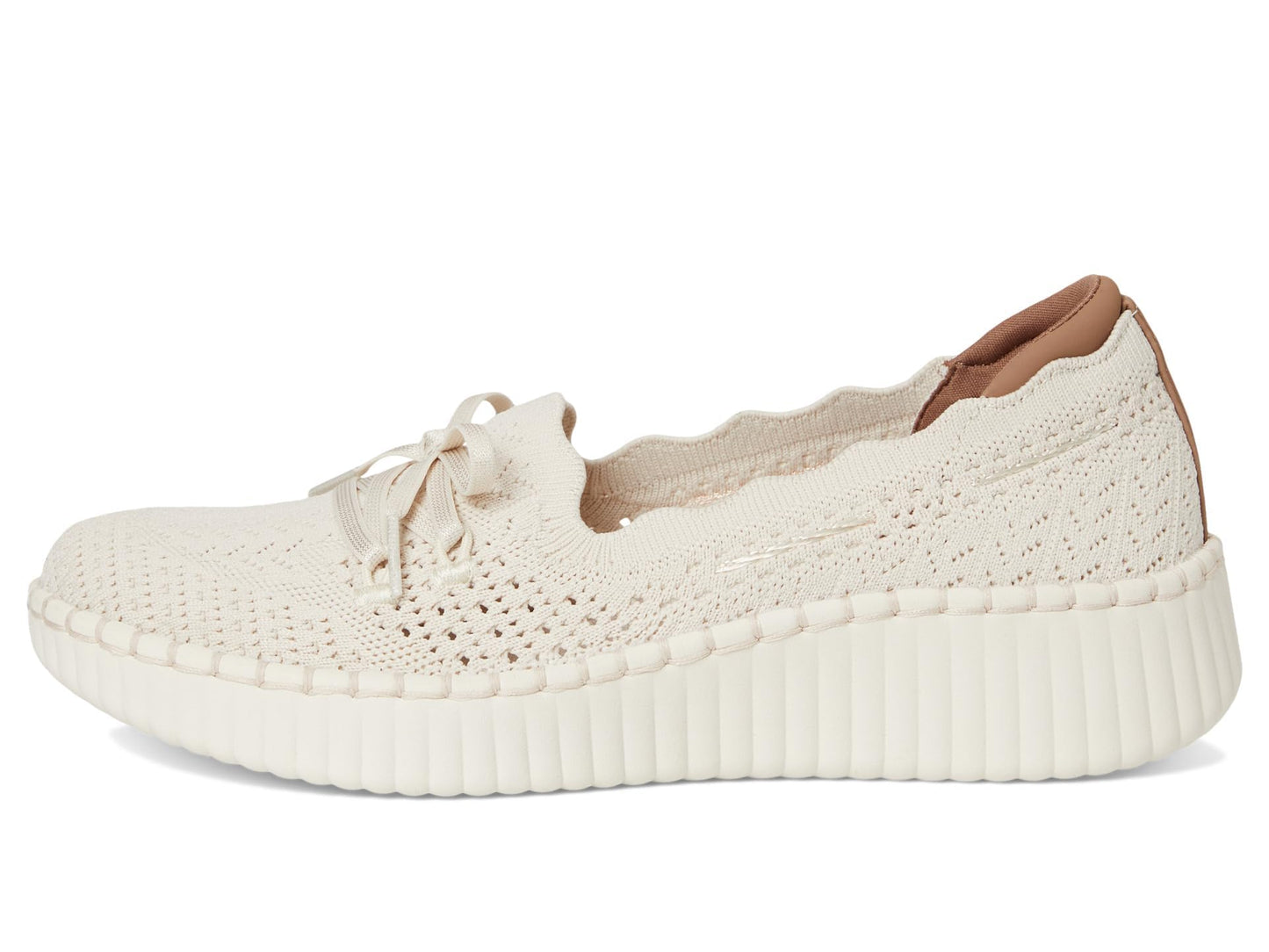 Skechers Women's Wilshire BLVD - Knit Sail, Off White, 9