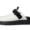 Sorel Women's Viibe Clog Sandals - Sea Salt, Black - Size 9.5