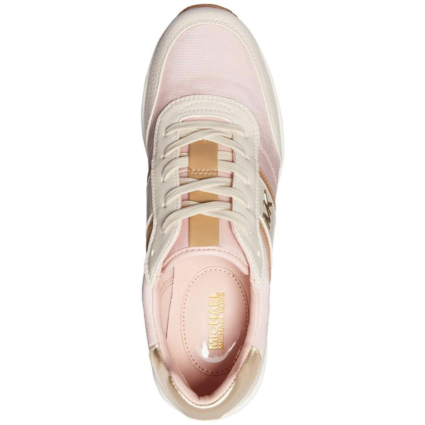 Michael Michael Kors Women's Mabel Trainer Vanilla 6 M