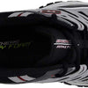 Skechers Men's Afterburn Memory Fit Lace-up Sneaker, Charcoal/Red, 13 M US