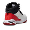 Avenger Work Boots Reaction Mid – Shoes for Men – Nubuck Upper – Breathable Mesh Lining – Round Toe Mid White/Red 9.5 D - Medium