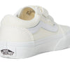 Vans Old Skool V Flower (Little Kid) Sneaker, Star White, 12.5 US Unisex