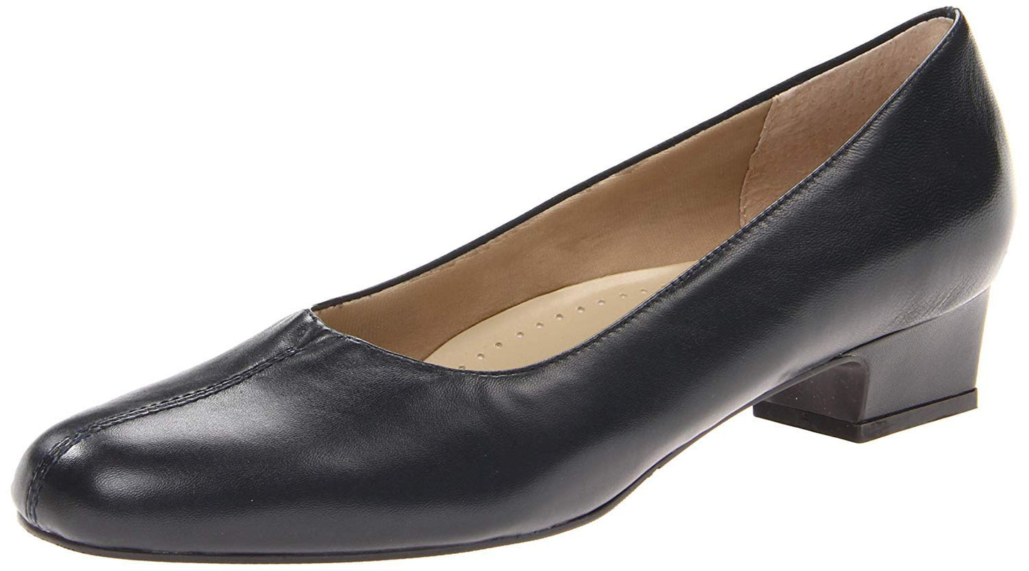 Trotters Doris Women's Pump 11 4A US Navy