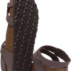 Birkenstock Women's YARA Birko-Flor Nubuck Ankle Strap Sandals, Brown (Mocca Mocca), 5.5 UK