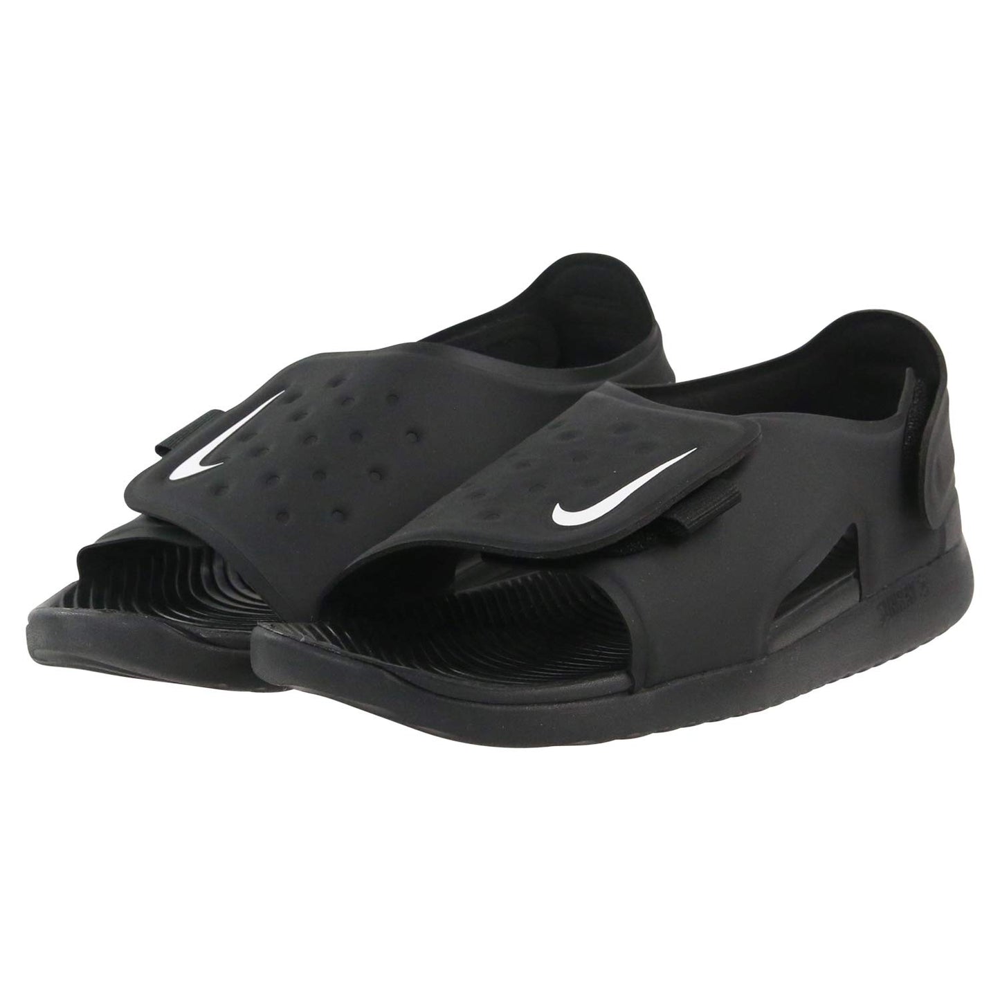Nike Sunray Adjust 5 GS/PS [AJ9076-001] Kids Preschools Sports Sandals Black/US 5.0Y
