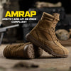 Belleville BV505 AMRAP Field Boot - AR 670-1 Compliant Tactical Boots - Moisture Wicking Paratrooper Footwear - TPU Midsole & EVA Footbed Motorcycle Shoes - Coyote - 4 Wide