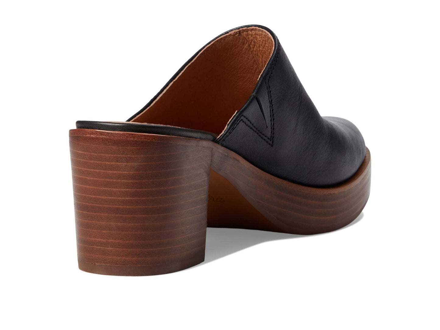 Madewell Arden Platform Mule True Black 5 M