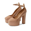 SCHUTZ Renee True Nude 7.5 M