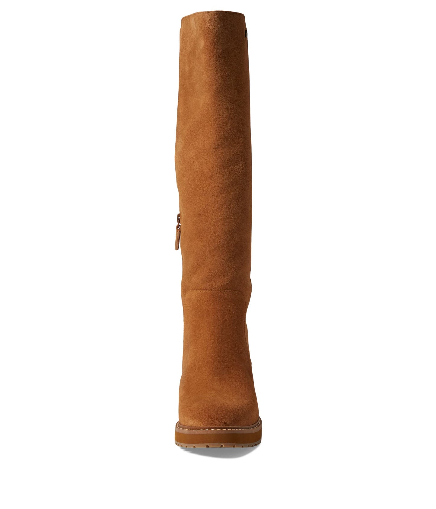 Cole Haan Waterproof Greenwich Tall Boot Golden Honey Suede/Antique 7.5 B (M)