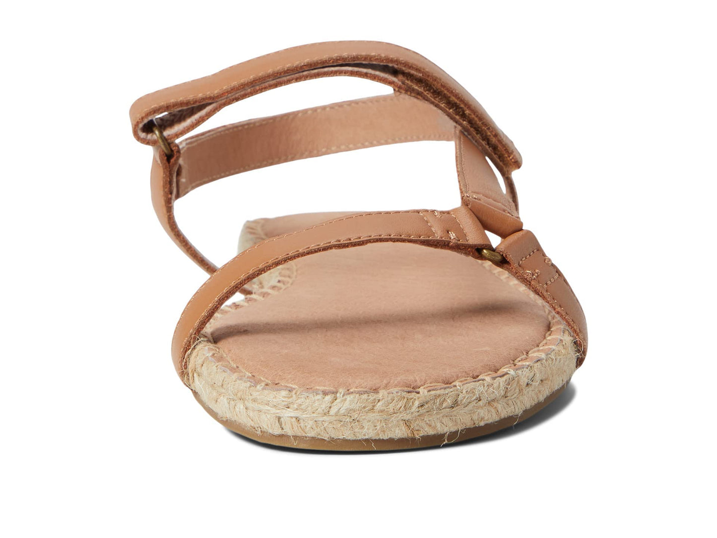 Madewell Beatrice Hook-and-Loop Espadrille Desert Camel 6 M