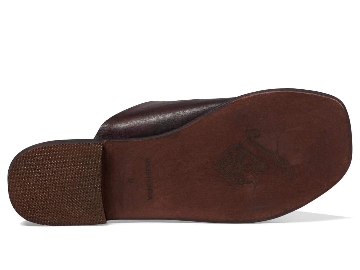 Free People Women's Mila Minimal Flat Sandal Brown 7.5 Medium