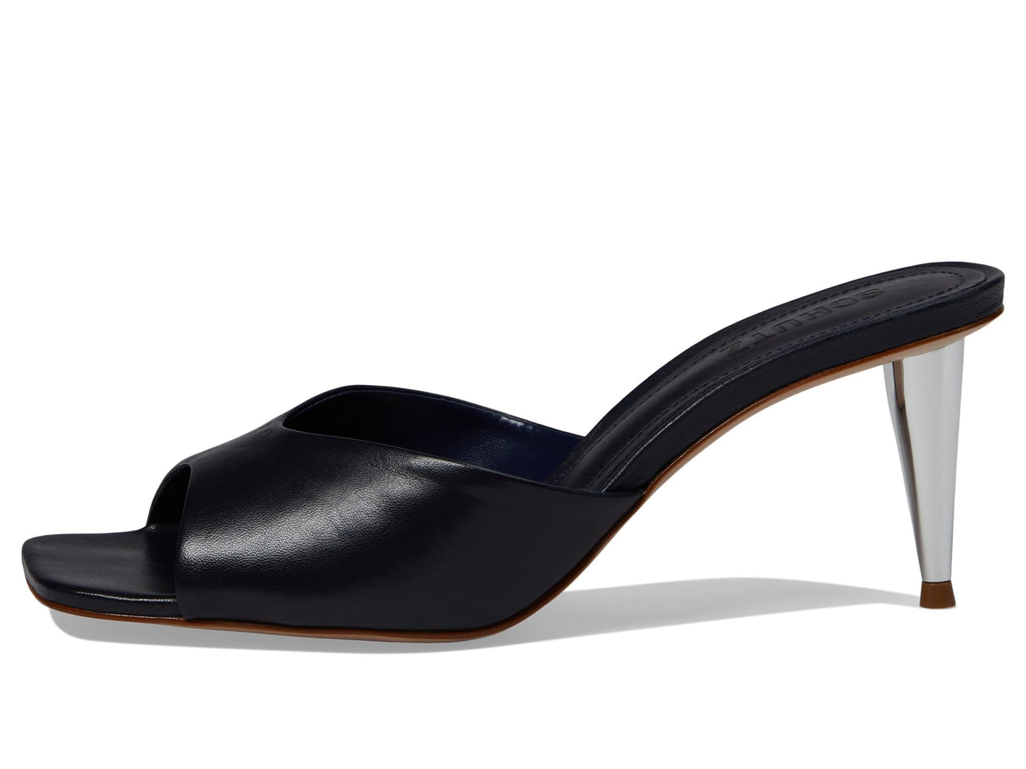 Schutz Women's Dethalia Pin Heel Sandal, Sailfish, 7.5