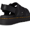 Dr. Martens Kid's Collection Varel (Toddler) - Sandals for Kids - Leather Upper - Textile Lining - PVC Outsole Black 7 UK (US 8 Toddler) M
