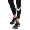 Nike NSW Essential Mid Rise Swoosh Legging Womens (as1, Alpha, s, Regular, Regular, Viotech/White)